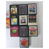 Atari Games Lot of 10 Raiders of the Lost Ark,