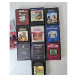 Atari Games Lot of 10 Jr. Pac-Man, Defender,
