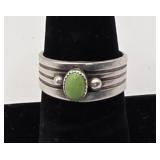 NA Ring Stamped FB Sterling Sz. 8 1/2
