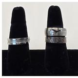 Rings Sz. 8 1/2 Lot of 3