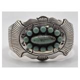 Sterling Silver Cuff NA Markings