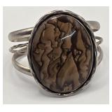 Picture Jasper Cuff NA Made Mark Unknown Tested