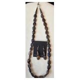 Handmade Indian Sterling Silver Necklace &