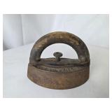 Antique Iron W/Wood Handle