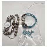 Watchbands Nead Repair. Turquoise & Sterling