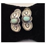 V. Hlkes Earrings Sterling