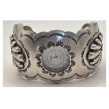 Lee Charley Jr. Watch Cuff Sterling