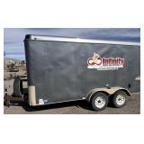 2010 Interstate Enclosed Trailer 14'
