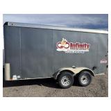 2018 Interstate Enclosed Trailer 14 1/2'