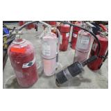 Fire Extinguishers Various sizes Lot of 4