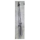 Lot of 2 45 lb Olympic Bars