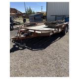 Roadrunner 60 CH 16'  Flatbed Trailer with Winch