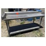 7' Stainless Steel Table