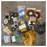 Misc Box of Grinding Discs, Polishing Wheels &