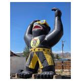 20' Blow up Gorilla & Blower Black Cat Advertising
