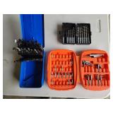 Drill Bits and Screwdriver bits.