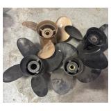 4 Big Hub Props One 20 Pitch One BRP 17 Pitch