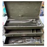 Tool Box with Misc. Tools