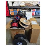 Wire Spools- Bater Cable Wire & Various Sizes All