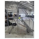 Rolling Staircase Deck 50'H