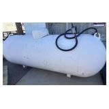 500 Gal Propane Tank 38% Full with thief