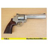 S&W 686-6 .357 MAGNUM Revolver. Very Good. 6" Barr