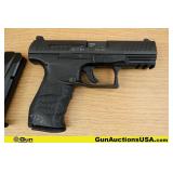 WALTHER PPQ 9X19 Pistol. Very Good. 4" Barrel. Shi