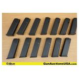 GLOCK 17 9MM . Very Good. Magazines. Twelve 17 Rd