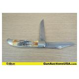 Case XX Knife . Excellent. . One Case, Bone Stag F