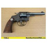 COLT POLICE POSITIVE .38 Cal. Revolver. Excellent.