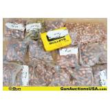 Assorted Re-Loading Bullets. . Approx. 600 Rds of