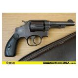 S&W NONE MARKED .38 S&W SPECIAL CTG Revolver. Good