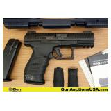 WALTHER PPQ 9X19 Pistol. Excellent. 4" Barrel. Shi