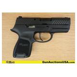 SIG SAUER P320 9X19 Pistol. Excellent. 3.5" Barrel