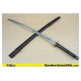 Imperial Army Gunto Japanese Samurai Sword. Good C