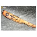 Hand crafted leather long gun case. Good Condition