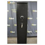 Matte black gun safe. LOCAL PICKUP ONLY. Very good