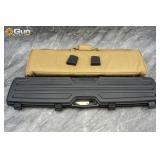 Two rifle cases. Very Good Condition. One hardshel