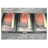 .50 BMG Hornady ammo. 30 rounds in total. Features