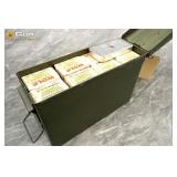 7.62x39mm Wolf ammo. 480 rounds in total. Features