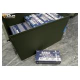 9 mm Fiocchi ammo. 1,000 rounds in total. Features