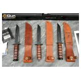 KA-BAR fixed blade knives. Excellent Condition. Th