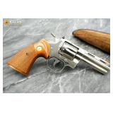 COLT PYTHON .357 MAG NICKEL REVOLVER