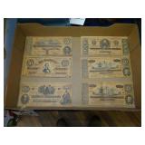 ASSORTED CONFEDERATE BANK NOTES