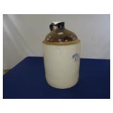 #5 TWO TONE STONEWARE EAGLE JUG