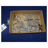 BOX OF LEAD FIGURES