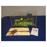 FRANKLIN MINT JOHN DEERE MODEL B MECHANICAL BANK