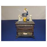 CAST IRON ORGAN COIN BANK