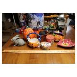 CONCRETE RABBIT , HALLOWEEN DECOR, & MORE