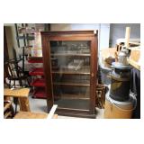 EARLY TITUSVILLE FURNITURE FACTORY CHERRY CABINET